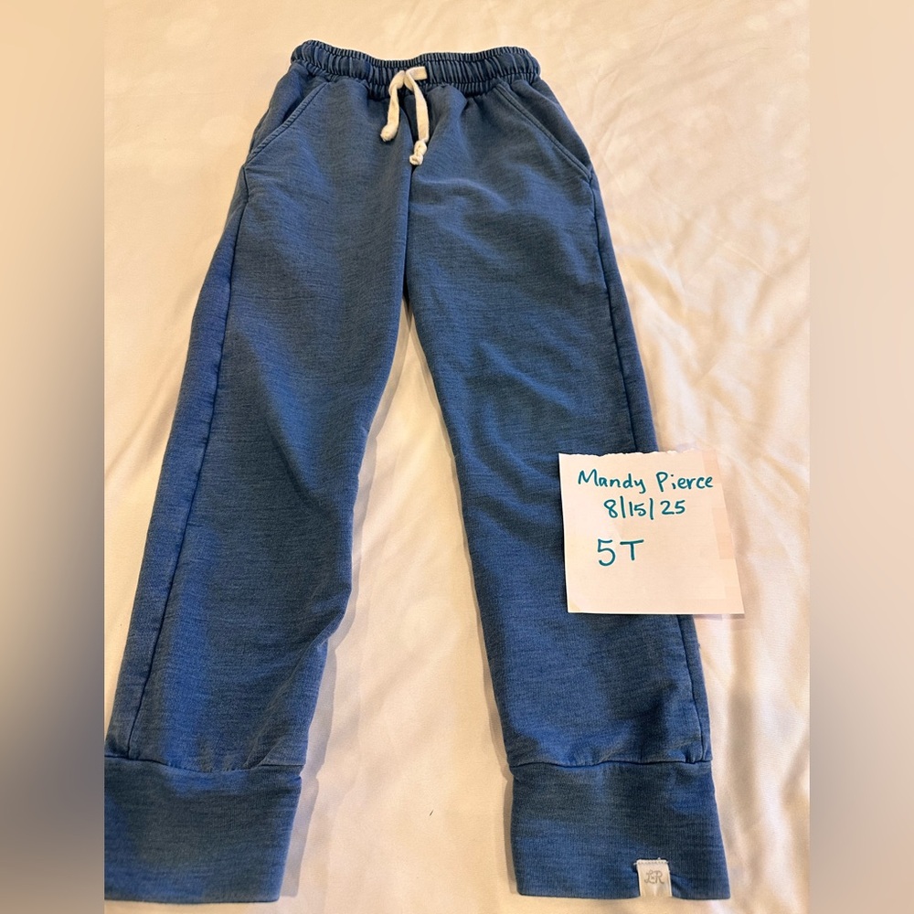 Kids 5T Little Road Co. Blue Jogger Pants